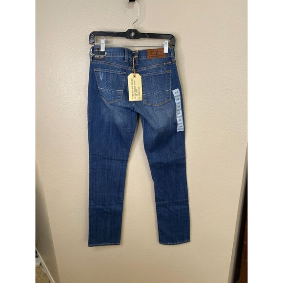 Lucky Brand Women Blue Denim Jeans 2/26 Regular Mid Rise Classic Fit Stretch NEW - Picture 10 of 12